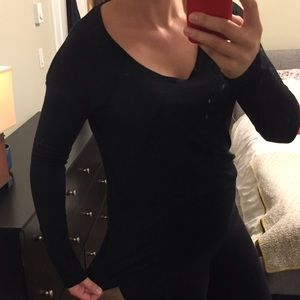 Gap long sleeve black shirt